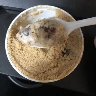 Ice cream layer of the Tiffblitz