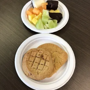 We had delivery to the new office for those of us who are bosses