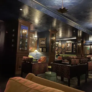 the interior of a restaurant