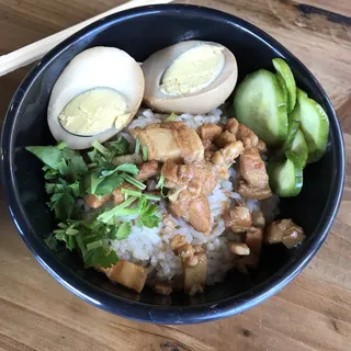 Braised Pork Over Rice Small Plate