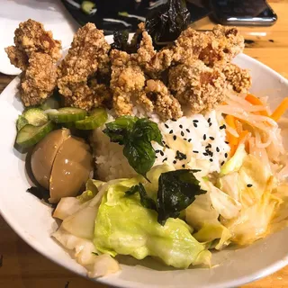 5 Spice Popcorn Chicken Rice Bowl