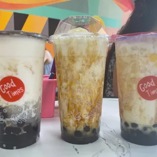 White Tiger (Boba Egg Pudding)