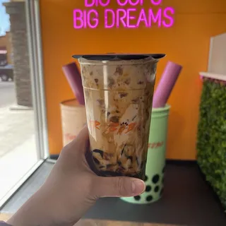 Dirty Tiger (Boba Coffee Pudding)