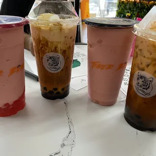 Golden Tiger (Boba & Vanilla Float)