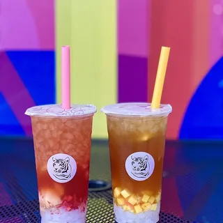 Pink Lychee (Fresh Fruit Bits)