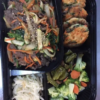 Bulgogi Box with 3 Sides
