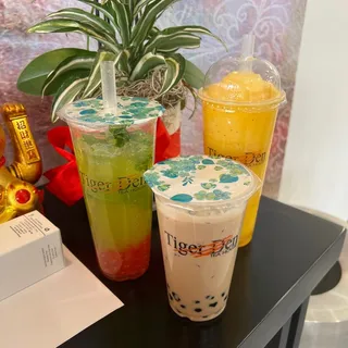 Peach & Passion Fruit Slush