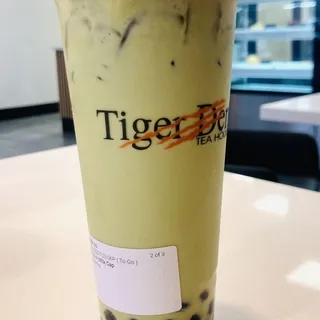 Matcha with Milk Cap