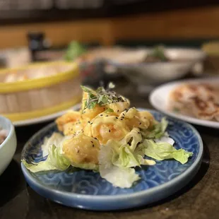 lemon prawn
