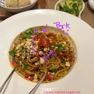 Hot Chili Oil Peanut Noodles