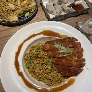 Taibei Fried Pork Chop Noodles