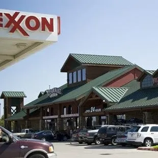 the exterior of the store