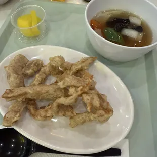 Large sweet and sour pork. Definitely the smallest order I've had from any of the Korean places