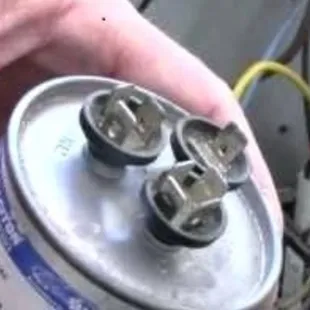 Good company show me 80mfd capacitor and ac only need 35 mfd capacitor.