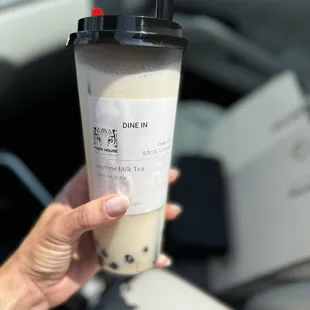 Jasmine Milk Tea