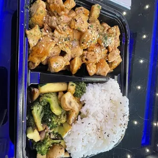 Chicken hibachi (no onions/carrots)