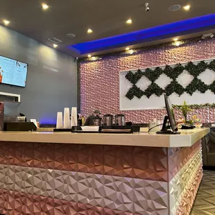 sushi and sashimi, interior