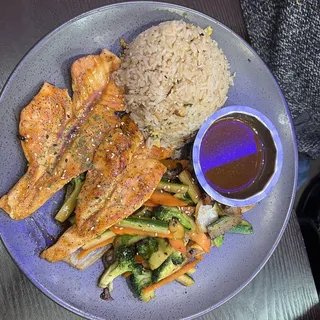 Hibachi Salmon