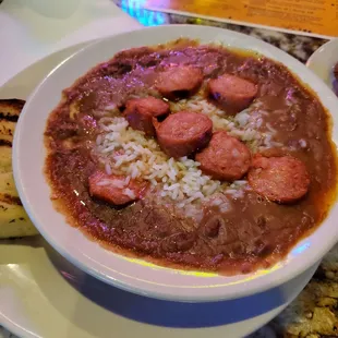 Delicious Red Beans &amp; Rice w/Sausage
