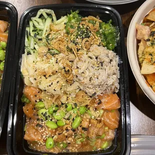 POKE BY POUND - salmon with Sweet &amp; Spicy Yuzu