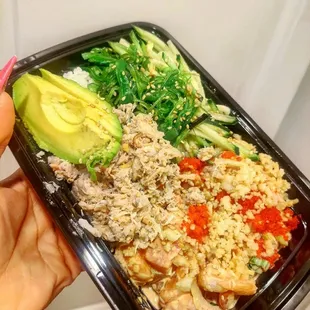 Look at that blue crab mmmm