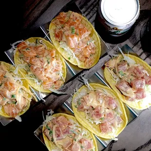 Poke Tacos