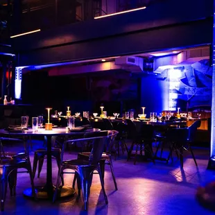 the interior of the restaurant