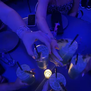 interior, oysters and mussels