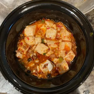 Mapo tofu