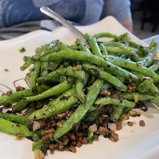 Dry Fried Green Beans with Minced Pork