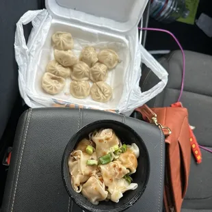 Pork Xiaolongbao and Spicy Wontons To-go