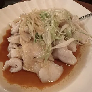 Steamed Fish with Ginger and Onion