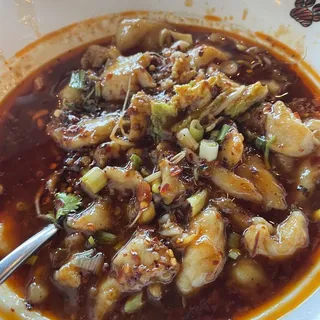 Boiled Fish with Bean Sprouts