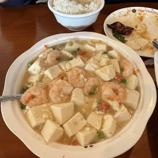 Shrimp and Tofu
