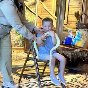 Fun time with the animals