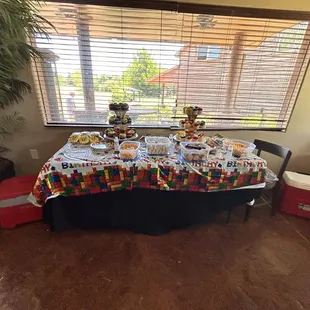 The fun party room!!