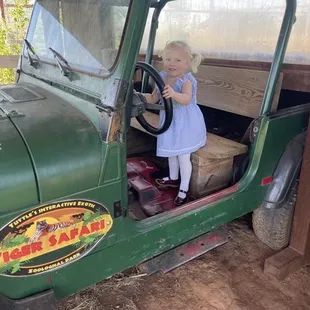 The jeep for fun photo opportunities!