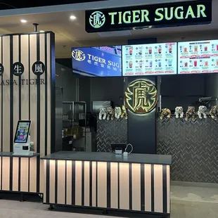 the front of the store