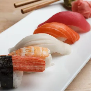 sushi, sushi and sashimi, sashimi, food