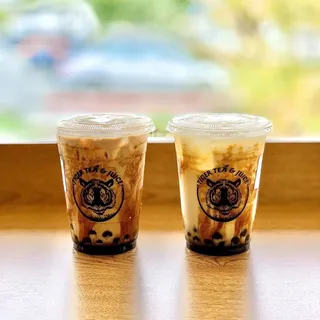 Black Sugar Boba Milk Tea