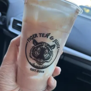 Iced Taro Organic Milk