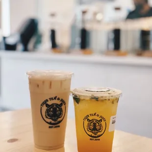 Roasted Oolong Milk Tea &amp; The Sunrise