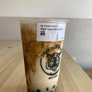 Black Sugar Boba Organic Milk