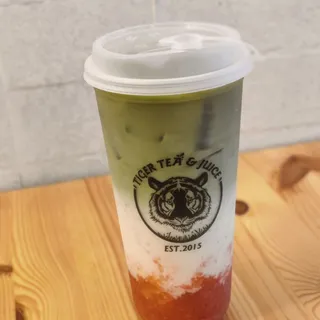 Strawberry Matcha Latte