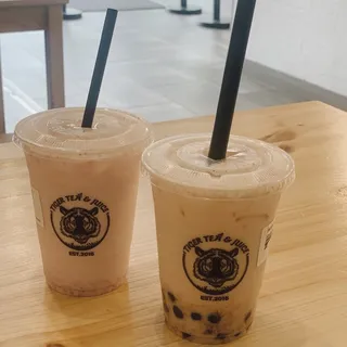 Strawberry Organic Milk(Caffeine Free)