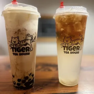 Sea salt crema and Cloudy Mojito