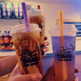 Tiger tea and Dragon tea