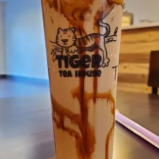 Tiger Stripes Tea( w/ boba)