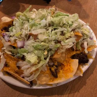 Nachos (without tomatoes and peppers)