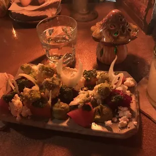 Beet and avocado salad